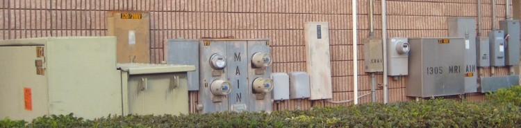 Electrical Panels on Building
