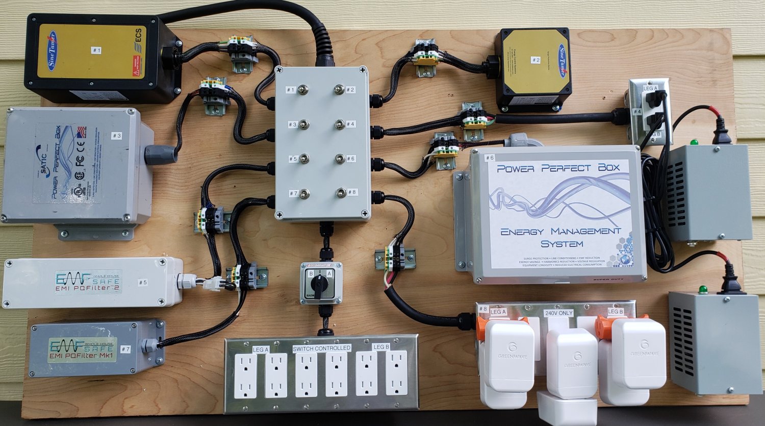Whole DE House Filter Test Rig